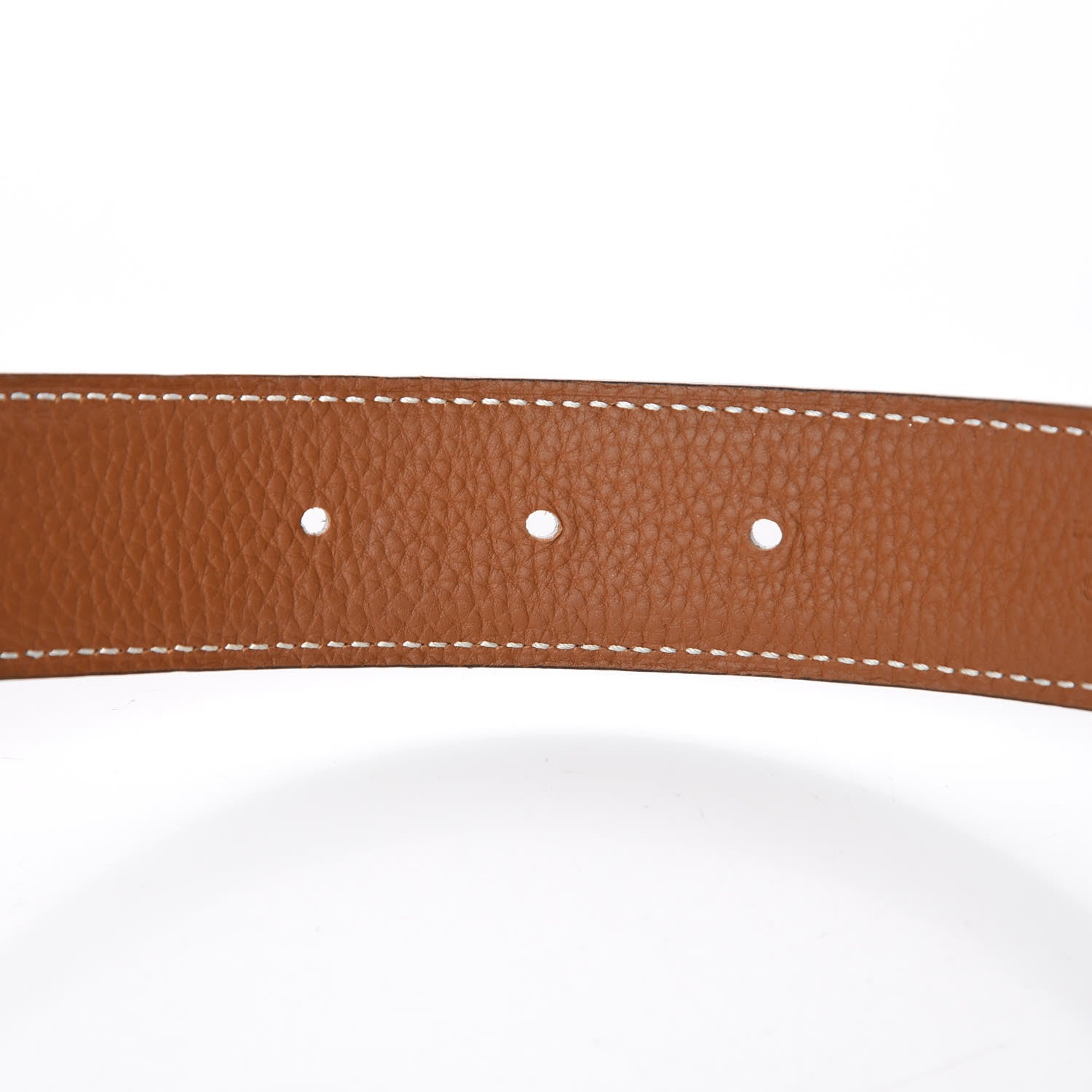 Hermes Box Togo 32mm H Belt 95 Black Gold 6 of 8