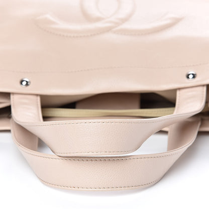 Chanel Caviar CC Tote Beige 12 of 14