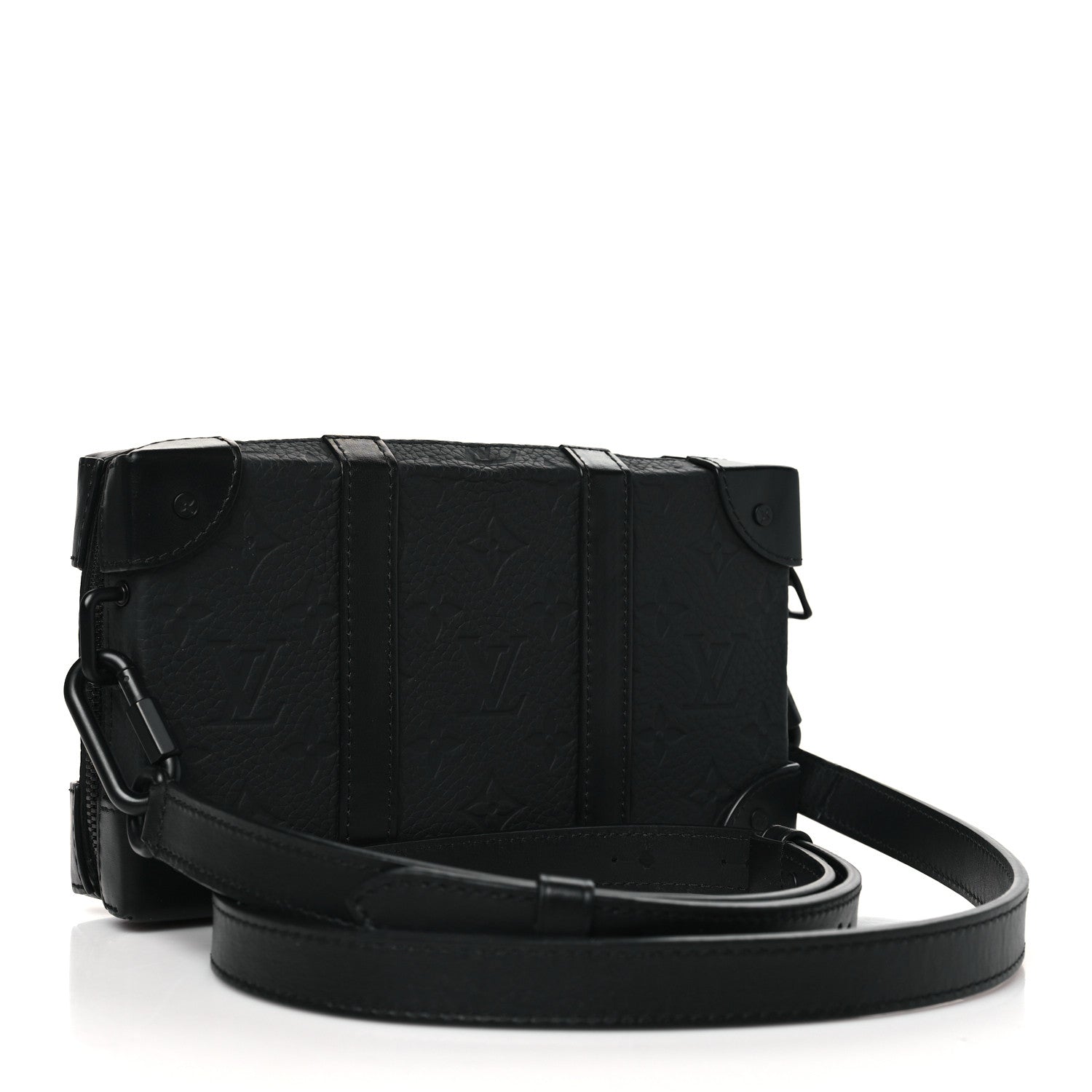 Louis Vuitton Taurillon Monogram Soft Trunk Wallet Black 4 of 10