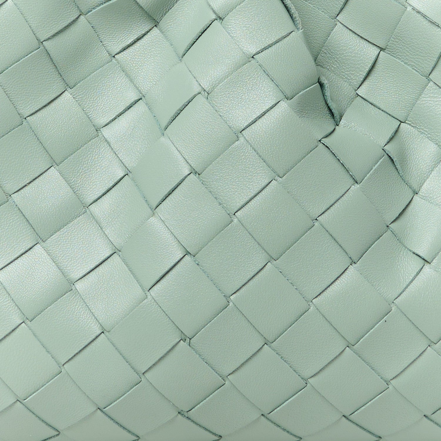 Bottega Veneta Nappa Intrecciato Teen Pouch Sage 9 of 11