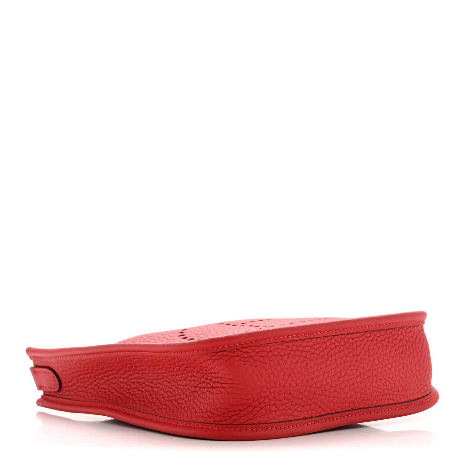 Hermes Taurillon Clemence Evelyne TPM Rouge Casaque 4 of 10