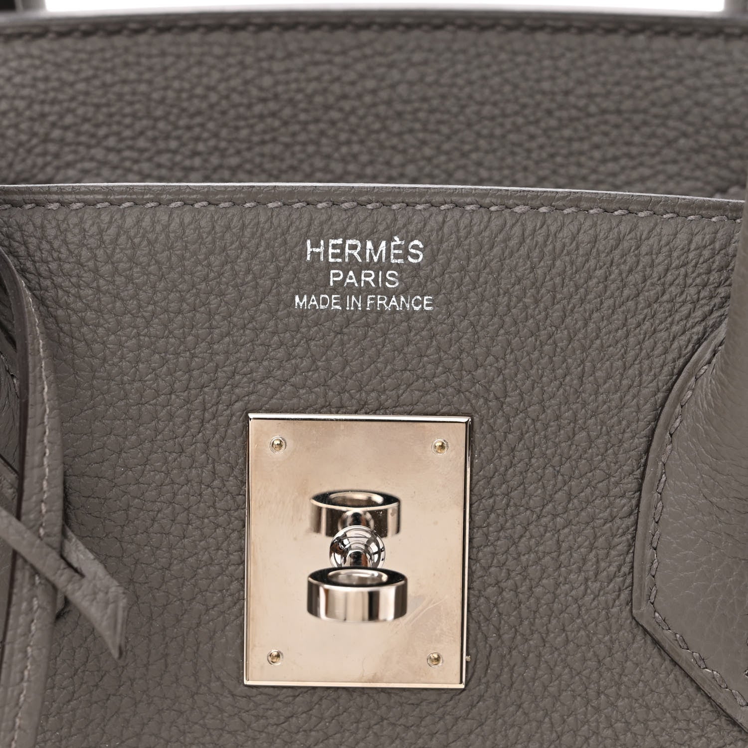 Hermes Togo Birkin 30 Gris Meyer 6 of 14