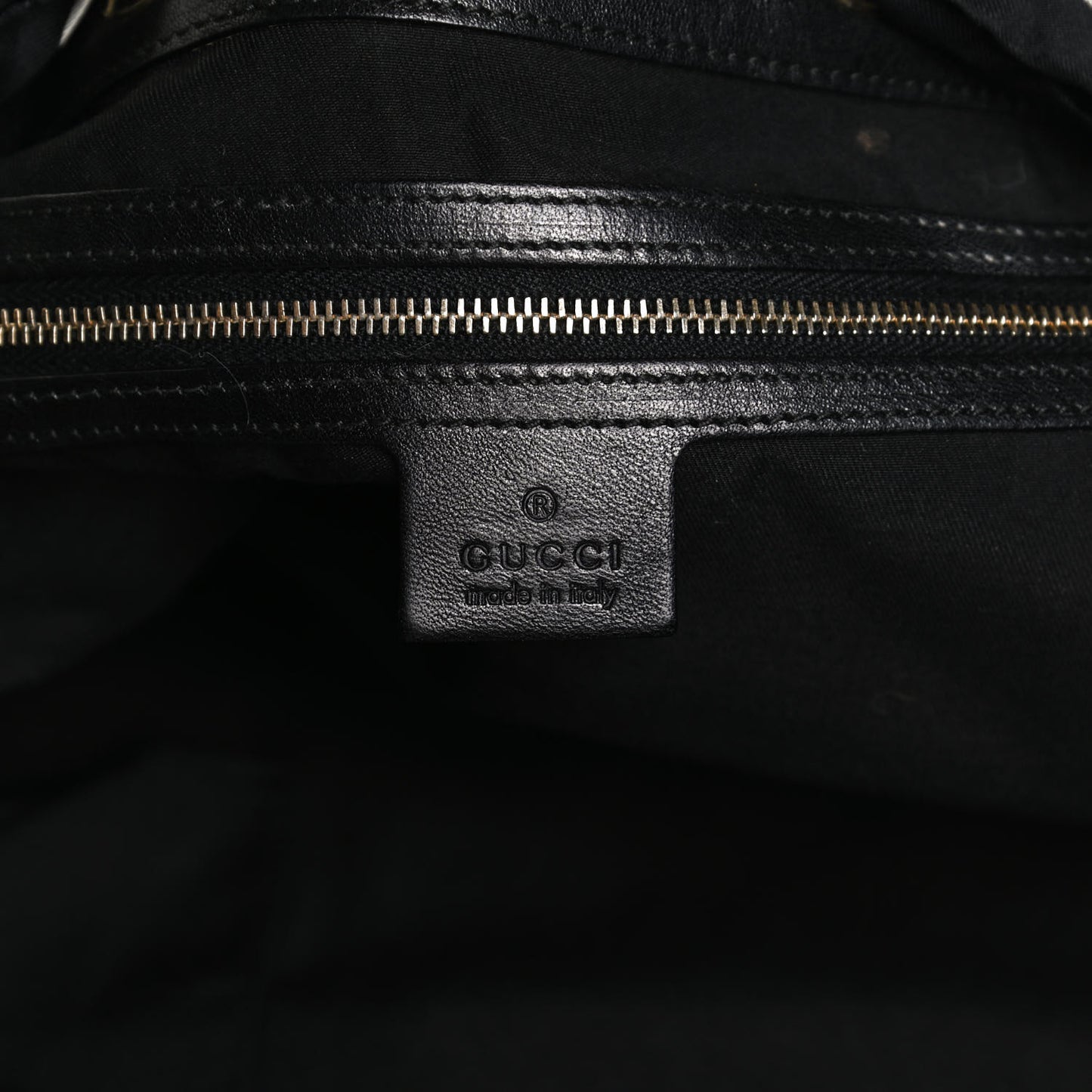 Monogram Large Positano Tote Black