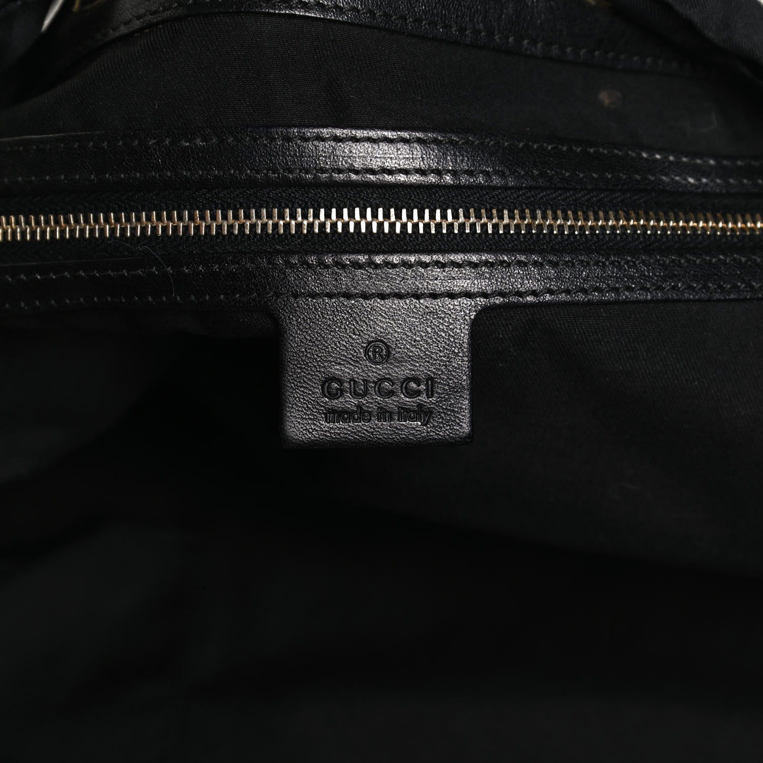 Gucci Monogram Large Positano Tote Black 6 of 15