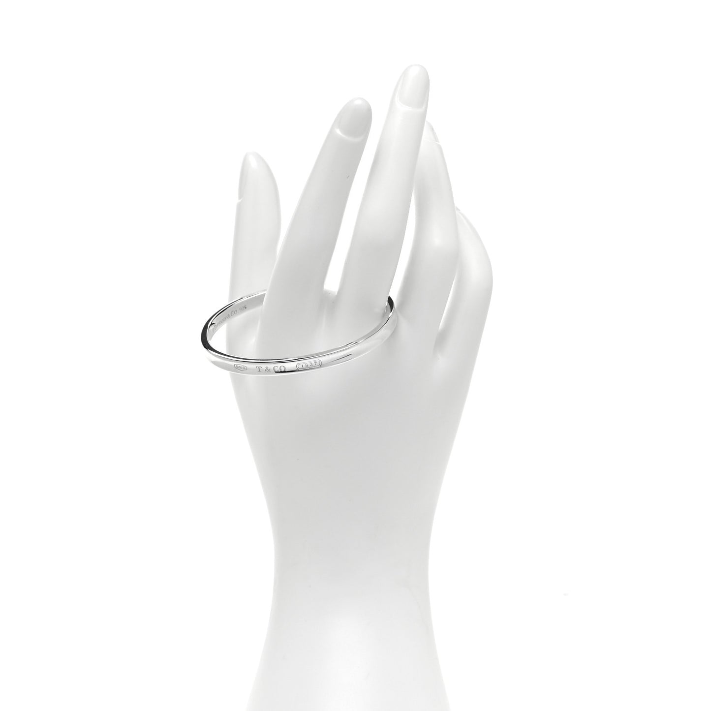 Sterling Silver Narrow 1837 Cuff Bracelet