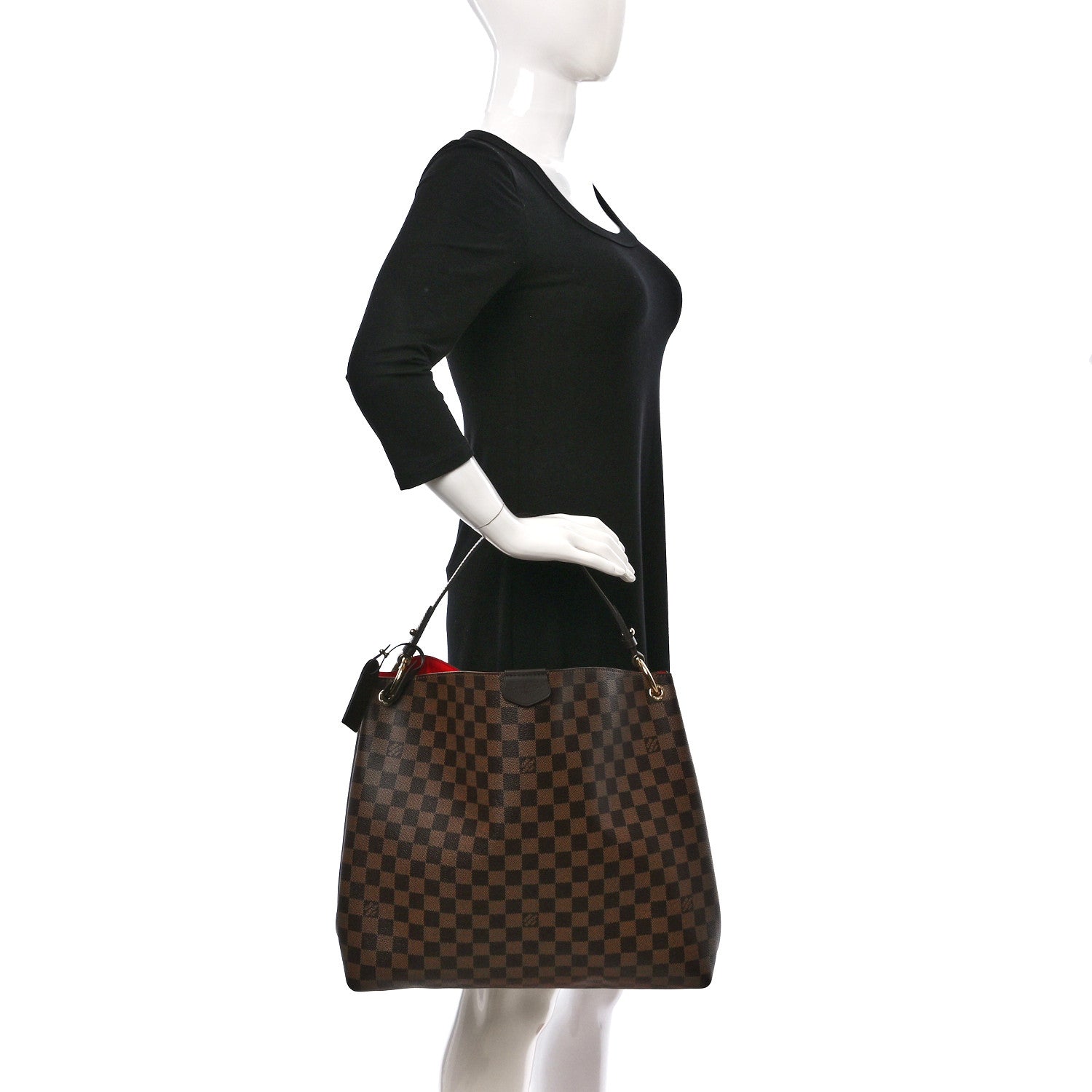Louis Vuitton Damier Ebene Graceful MM 2 of 8