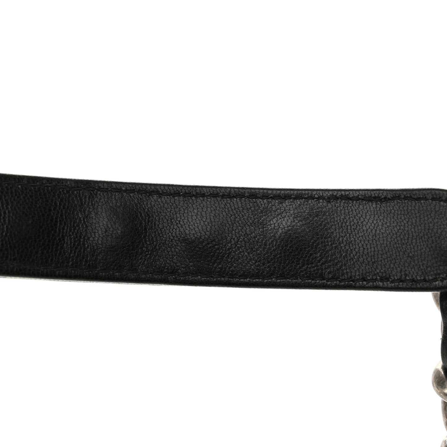 Shiny Goatskin Quilted Medium Chanel 19 Flap Black