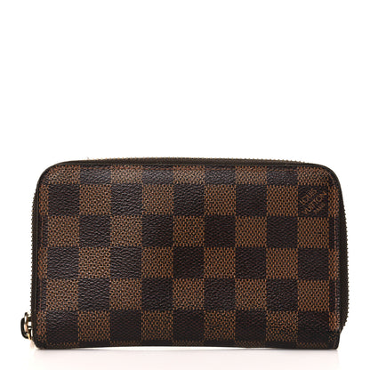 Louis Vuitton Damier Ebene Zippy Compact Wallet 1 of 11