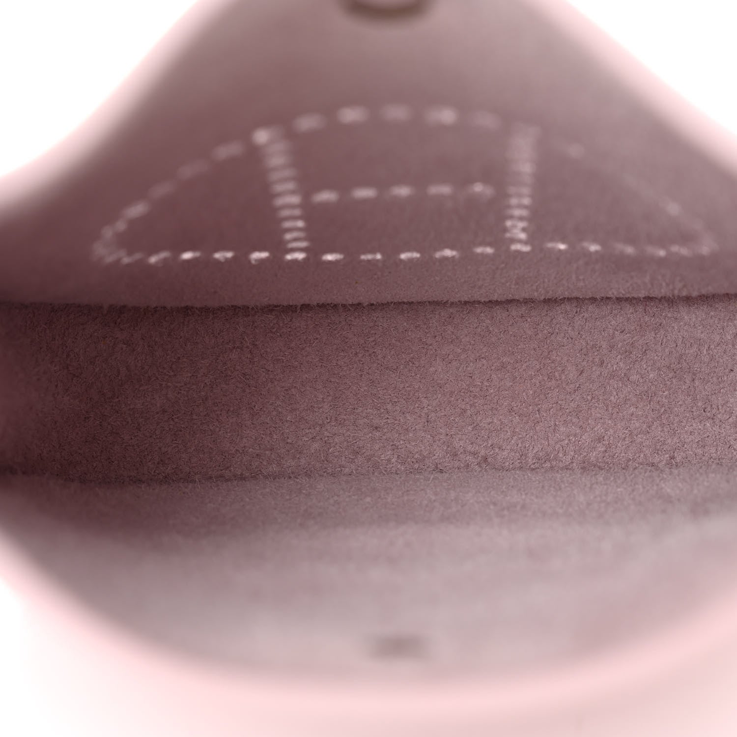 Hermes Taurillon Clemence Evelyne TPM Mauve Pale 5 of 10