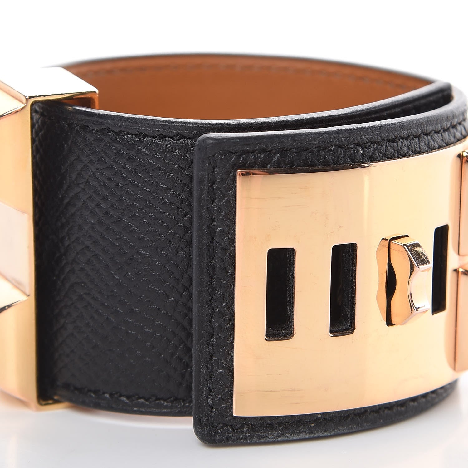Hermes Epsom Collier de Chien CDC Bracelet S Black 8 of 9