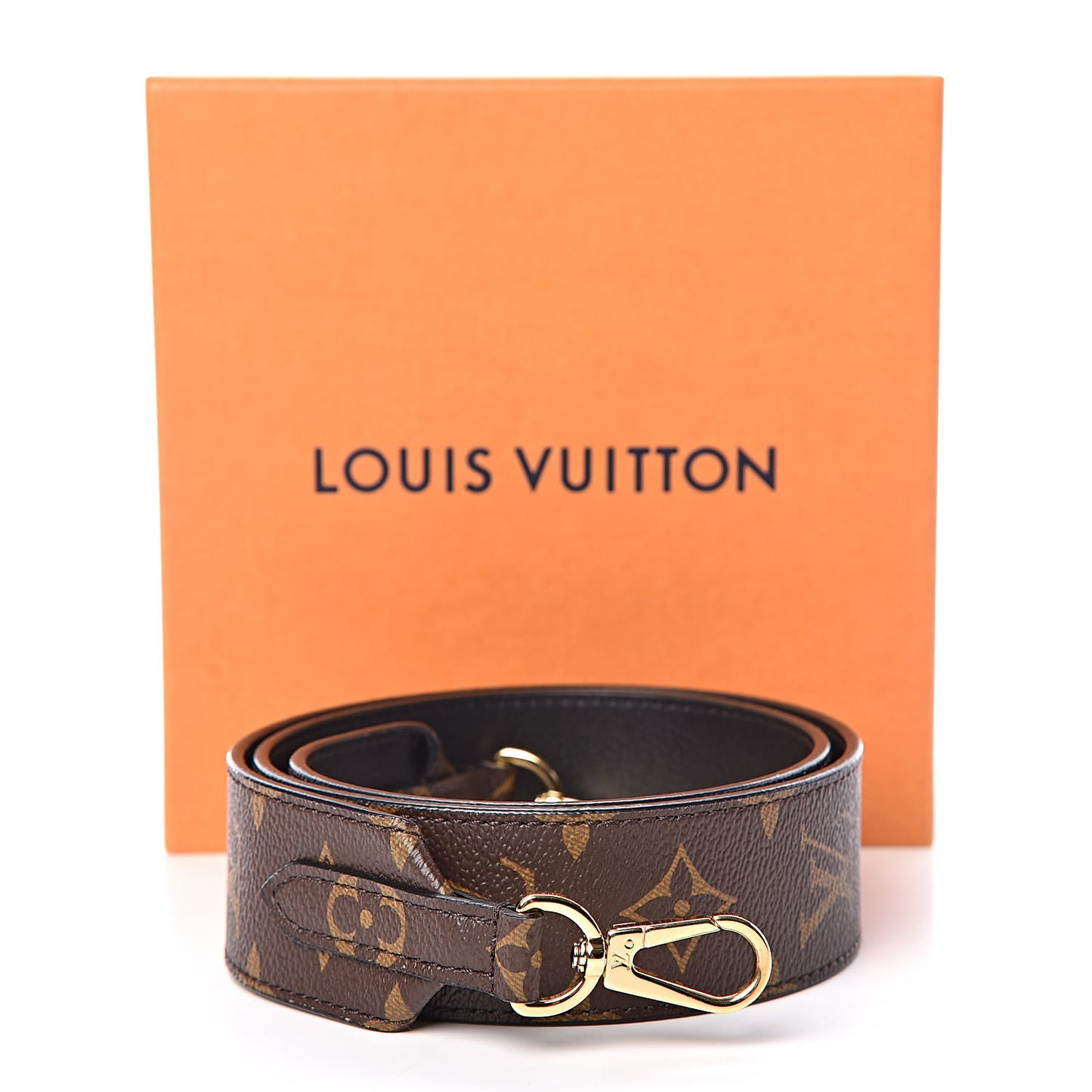 Monogram Bandouliere Shoulder Strap Black