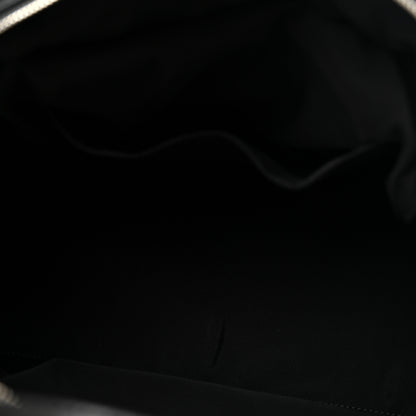 Chanel Aged Calfskin Chevron Medium Soft Bowling Bag Black 4 of 11