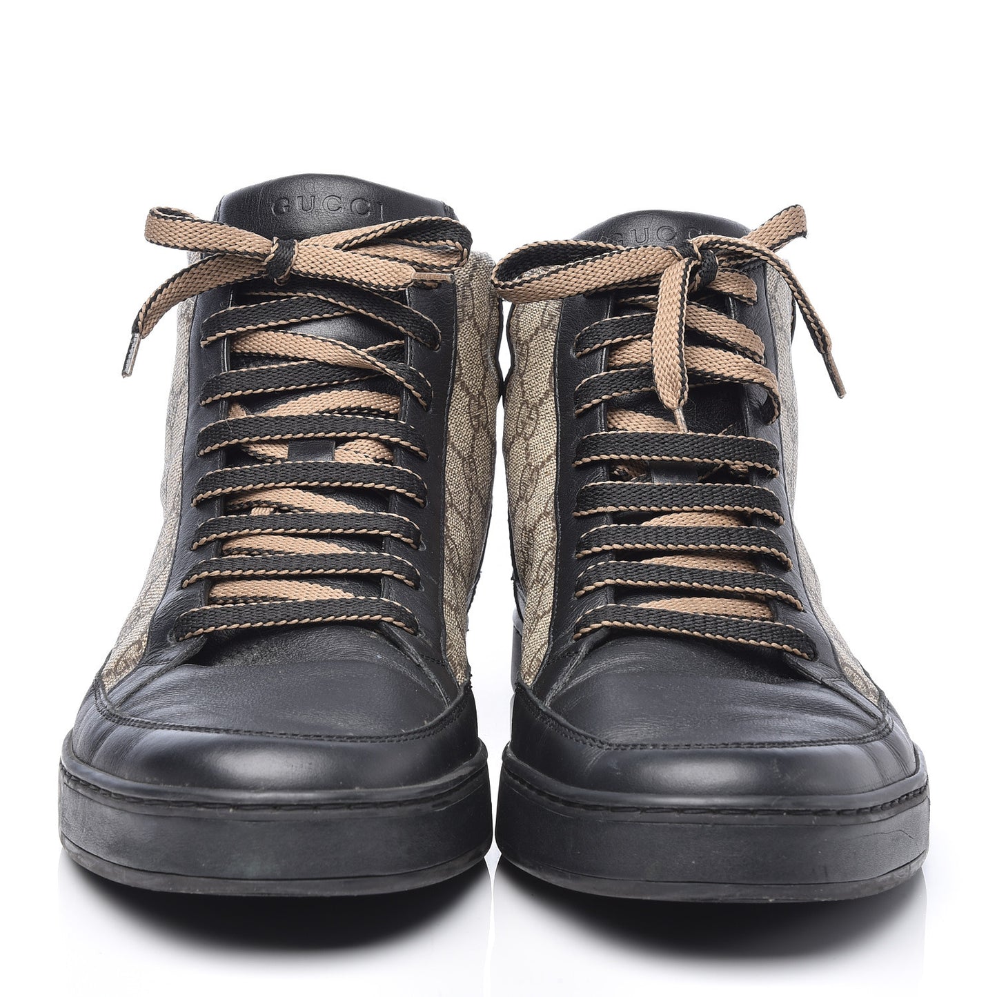 GG Supreme Monogram Mens Common High Top Sneakers 9.5