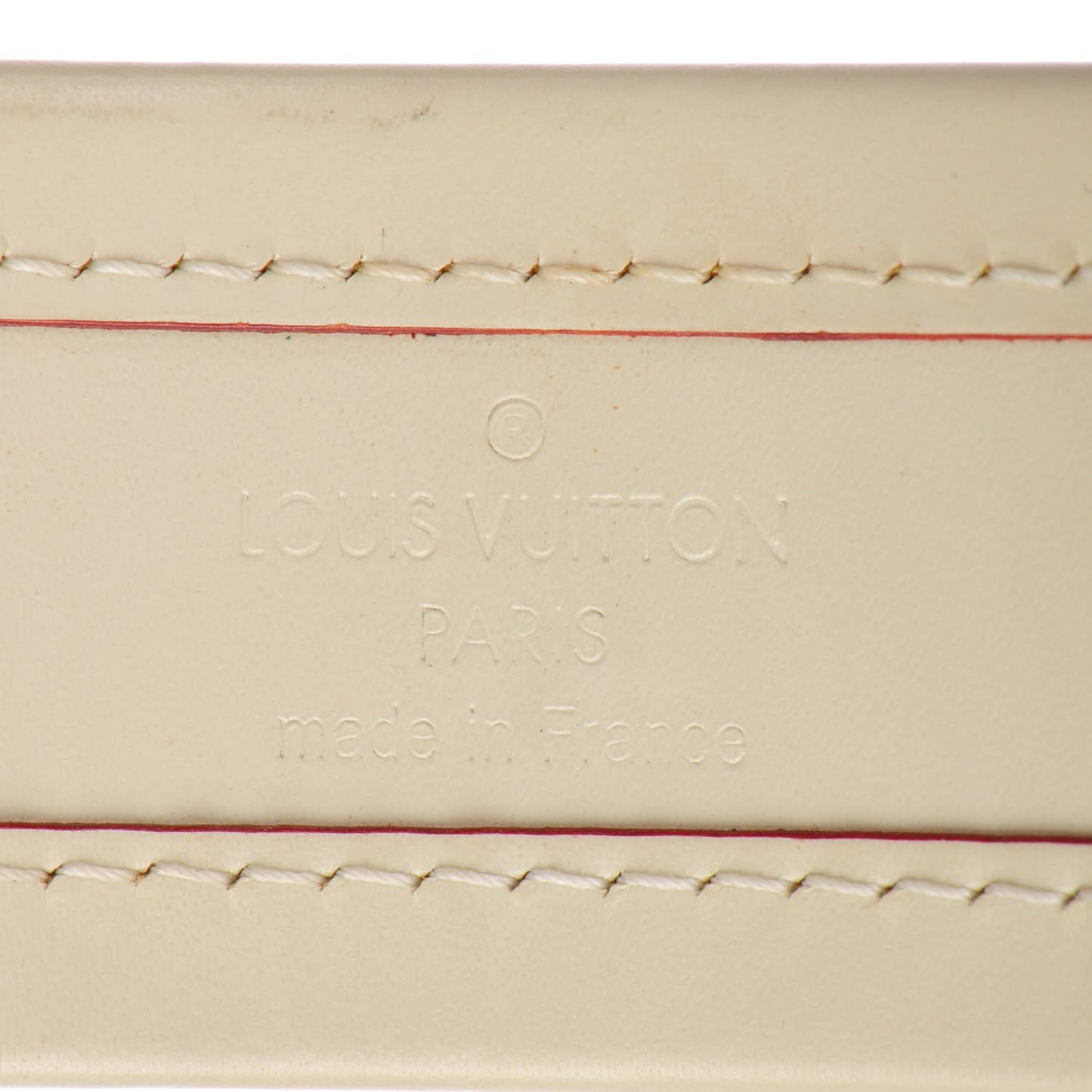 Chèvre Suhali S Lock Bracelet Small White