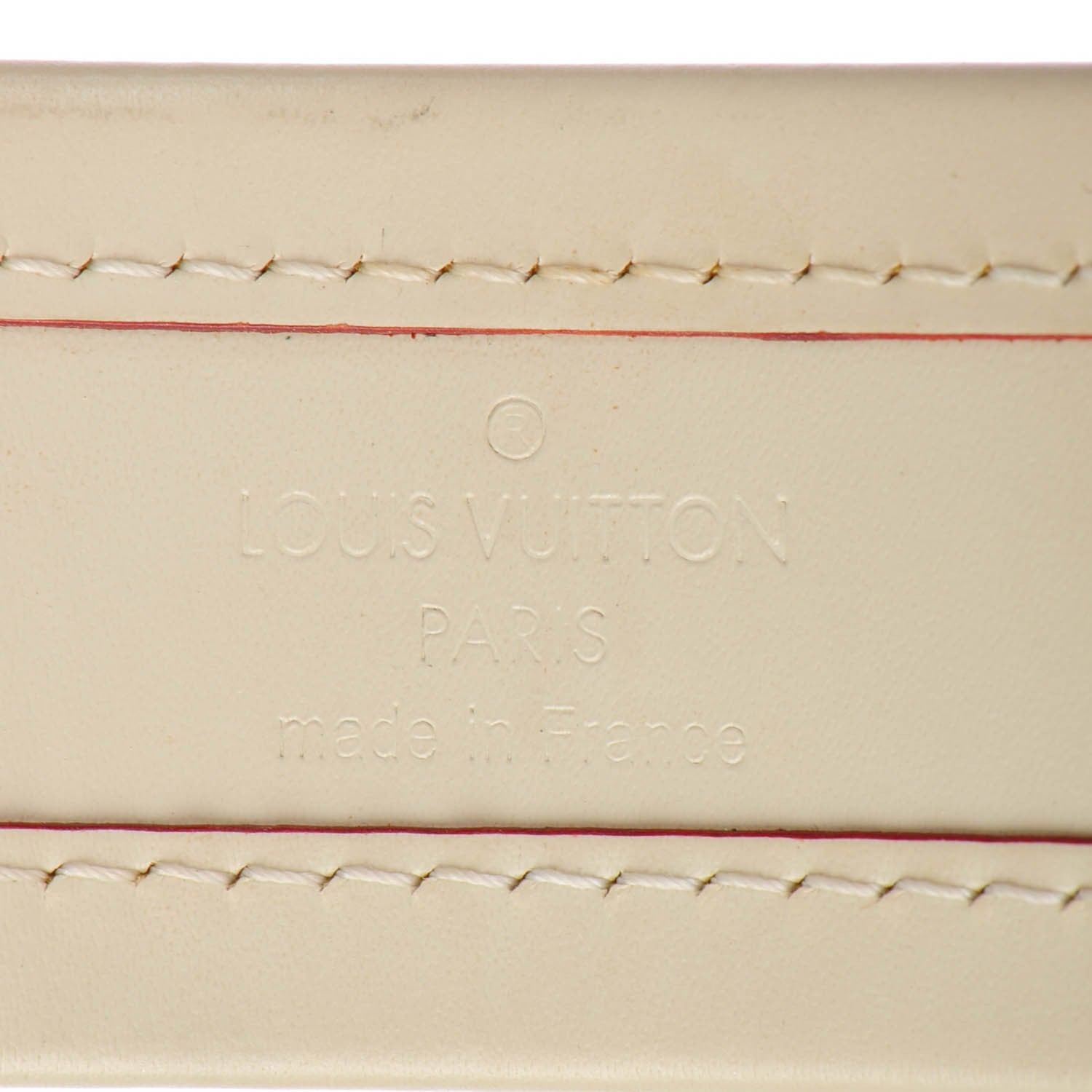 Louis Vuitton Chèvre Suhali S Lock Bracelet Small White 4 of 5