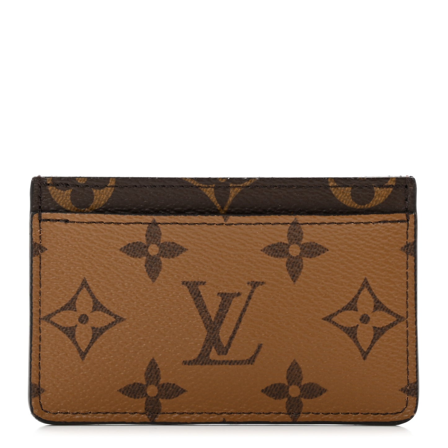 Reverse Monogram Card Holder