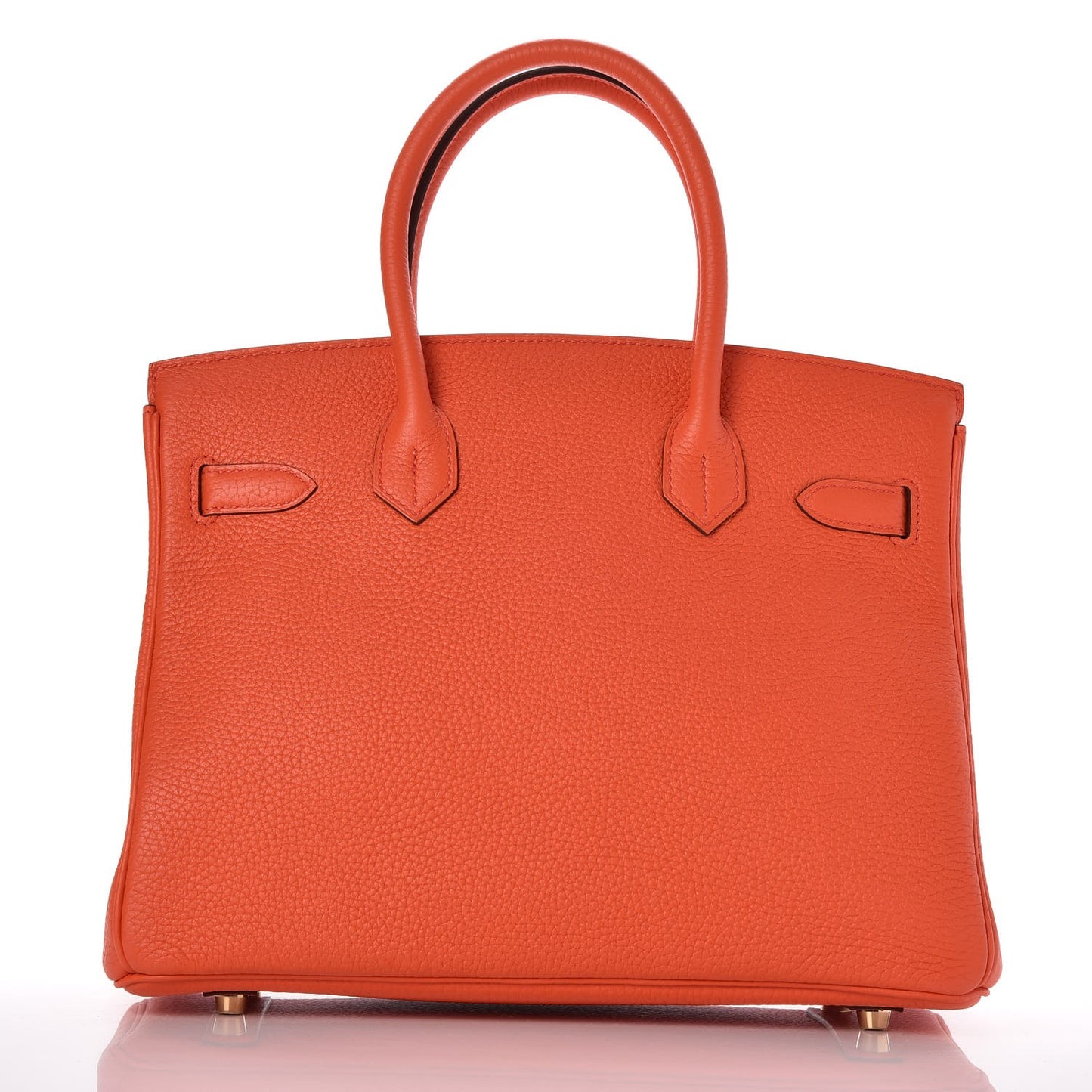 Togo Birkin 30 Orange Poppy