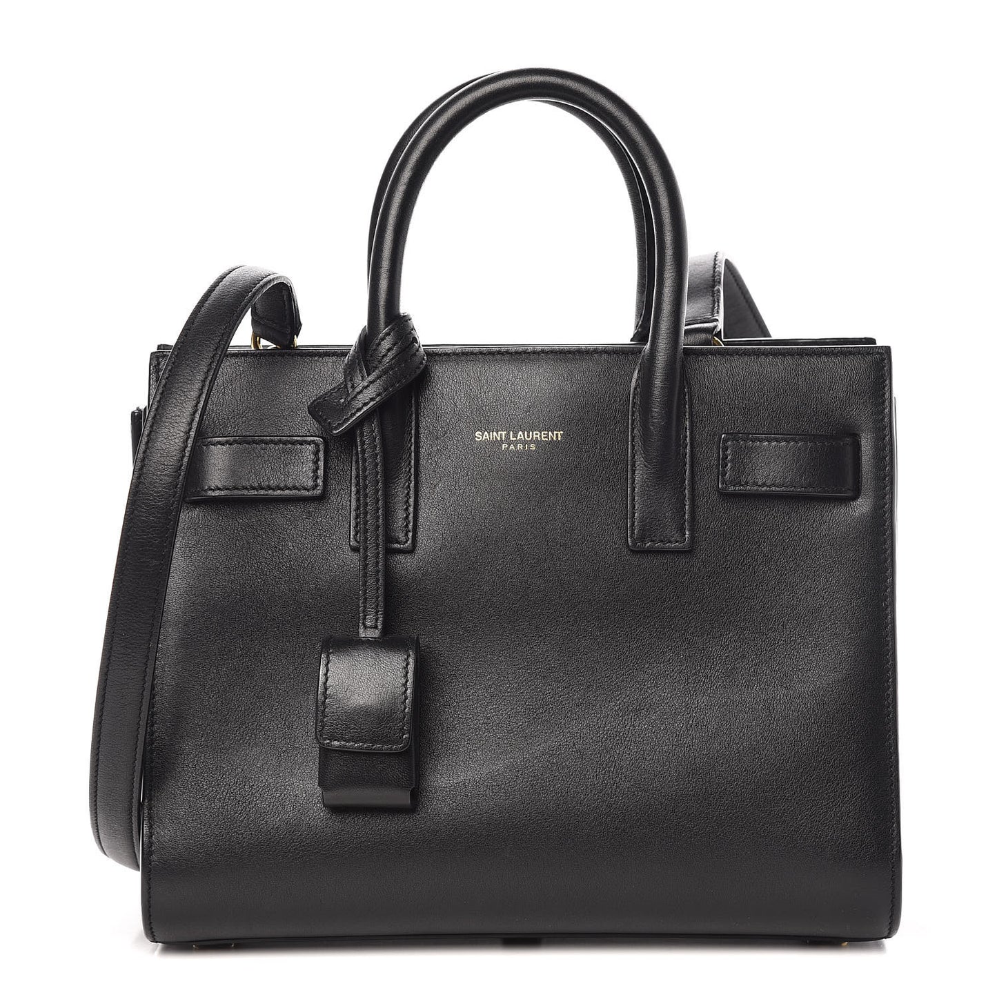 Calfskin Nano Sac de Jour Black