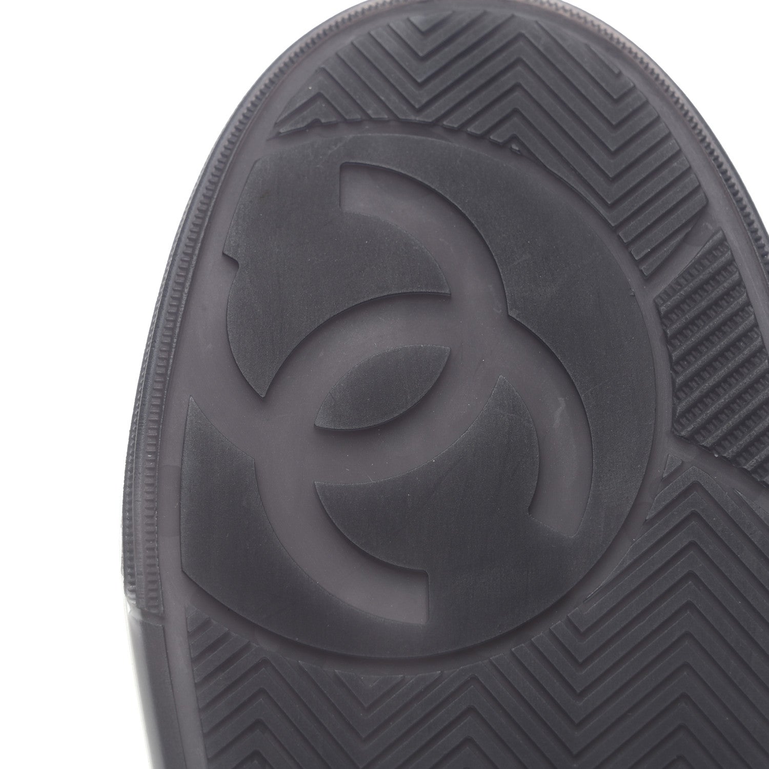 Chanel Fabric Suede Calfskin Logo Sneakers 36 Beige Pink 7 of 10