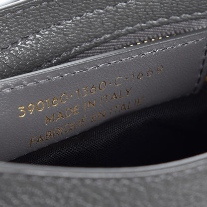 Balenciaga Chevre Gold Metallic Edge Hardware Mini City Gris Acier 7 of 7