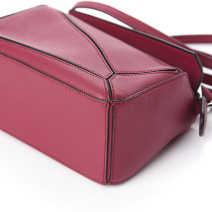 Loewe Calfskin Mini Puzzle Bag Raspberry 6 of 10