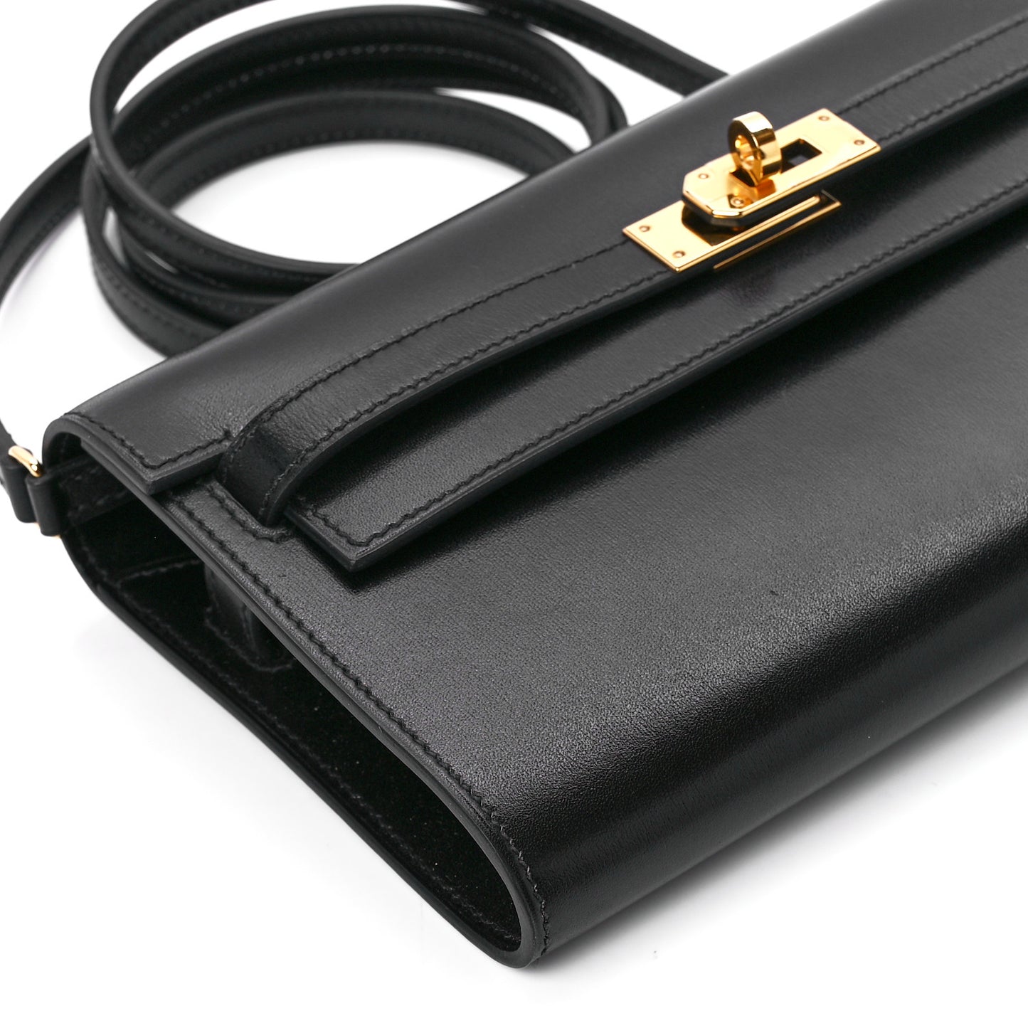 Box Kelly Wallet To Go Black