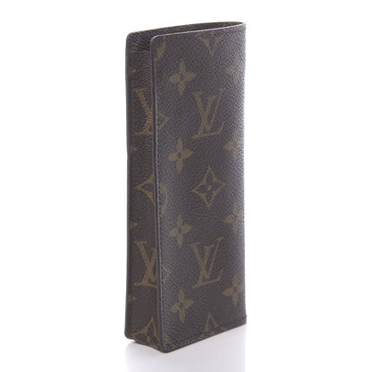 Louis Vuitton Monogram Etui a Lunettes Simple Eyeglass Case 3 of 6