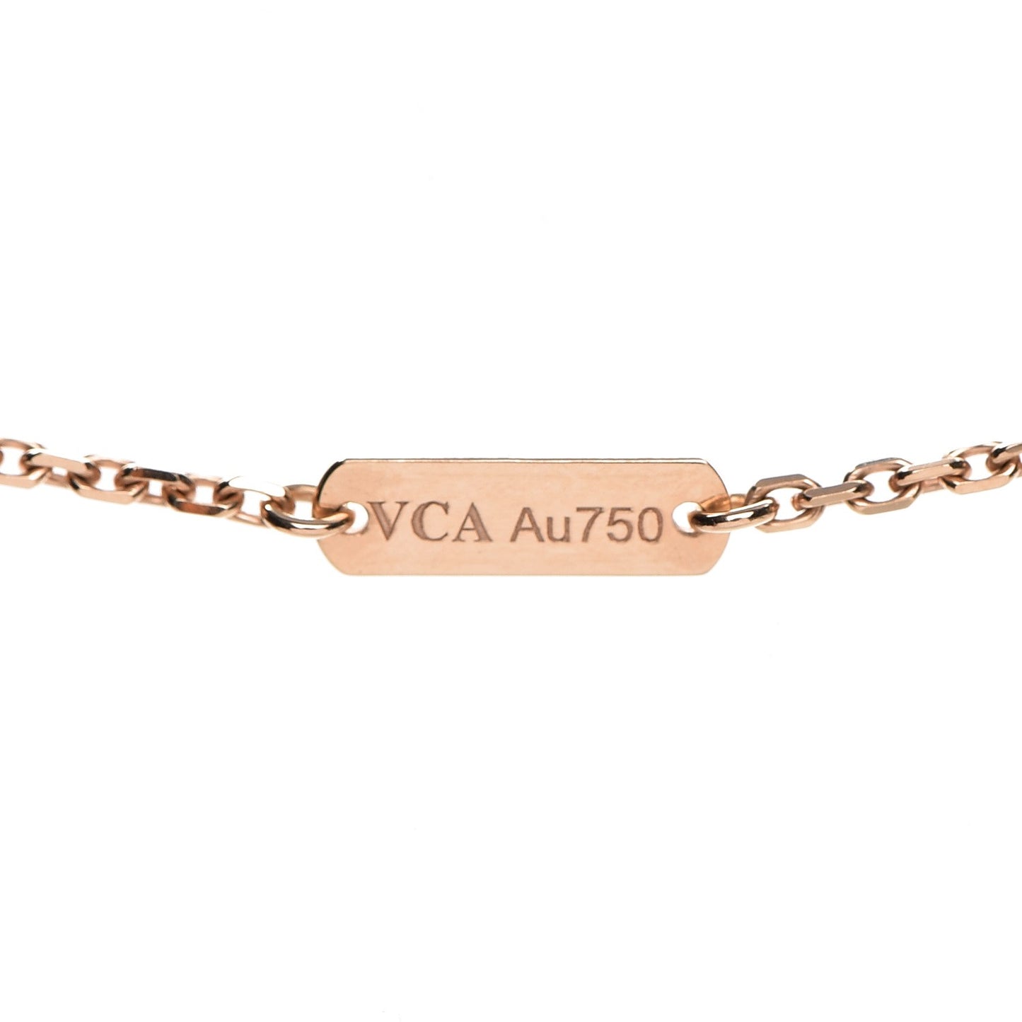 18K Rose Gold Trace Chain