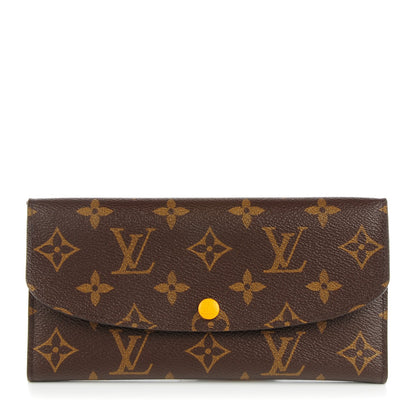 Louis Vuitton Monogram Emilie Wallet Mimosa 1 of 7