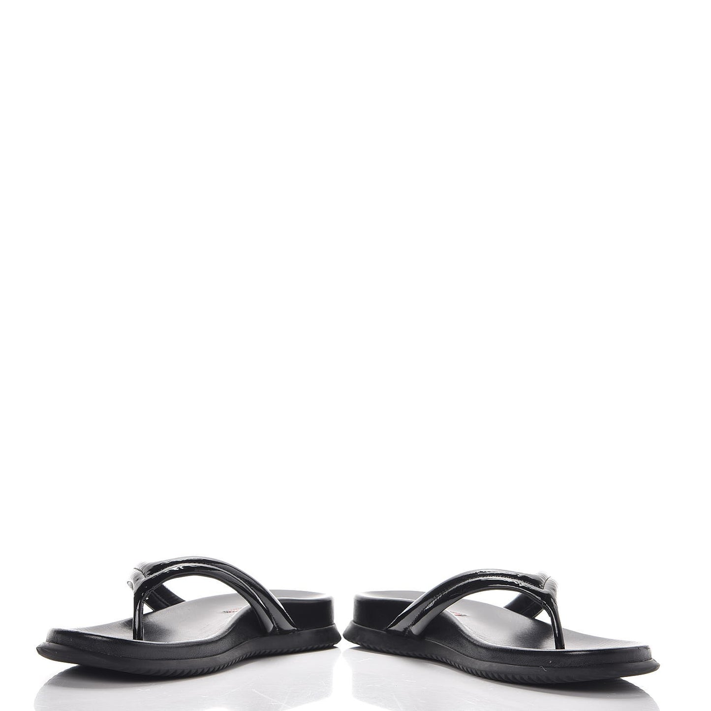 Vernice Soft Thong Sandals 36 Black