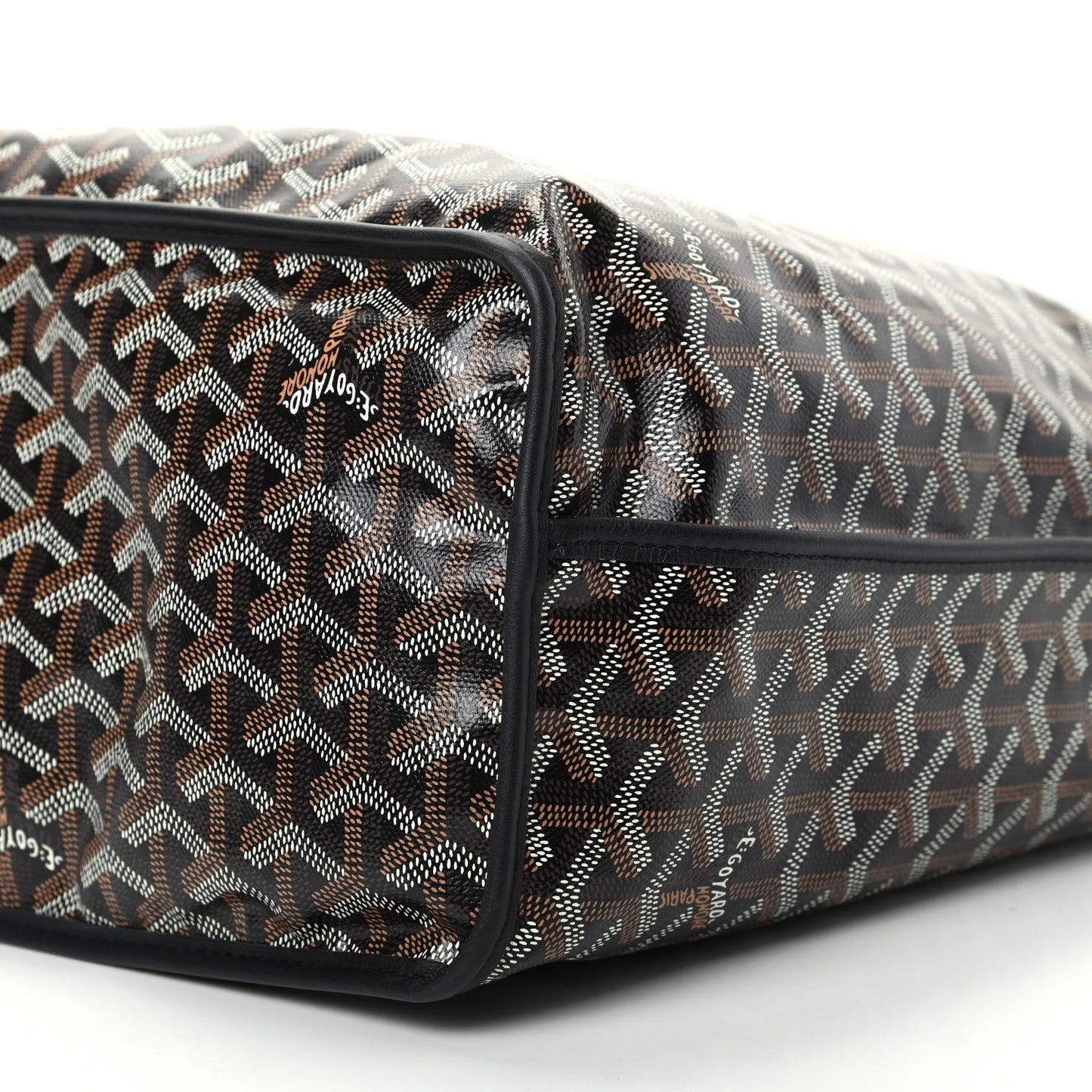 Goyardine Reversible Anjou PM Black