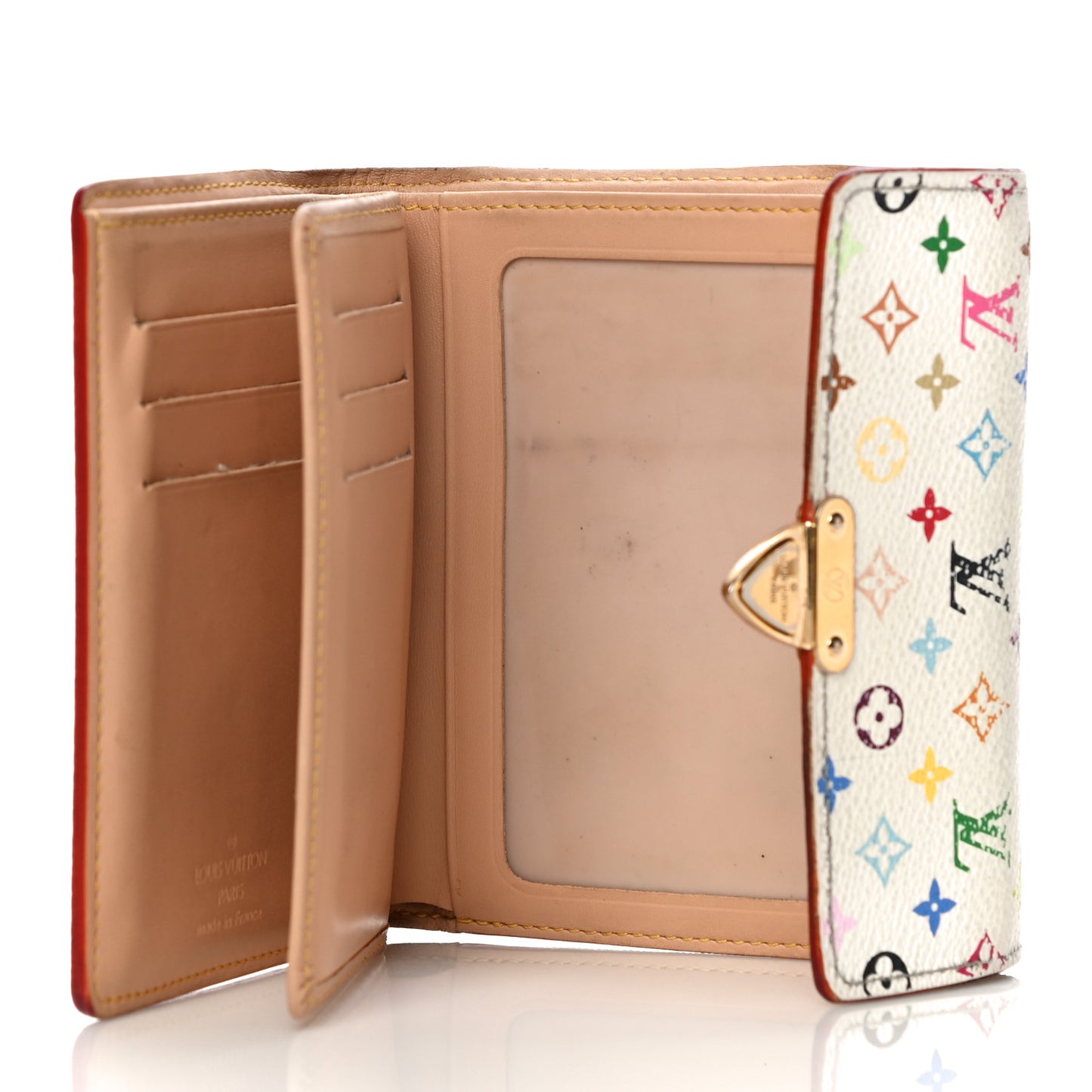 Monogram Multicolor Koala Wallet White
