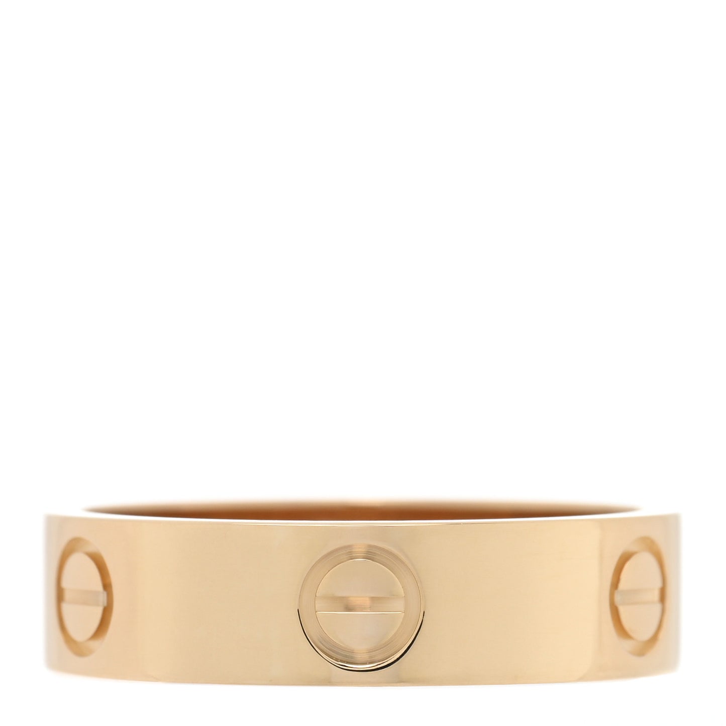18K Yellow Gold 5.5mm LOVE Ring 60 9.25