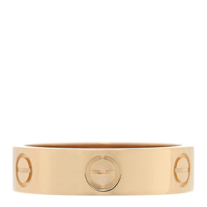 Cartier 18K Yellow Gold 5.5mm LOVE Ring 60 9.25 1 of 5