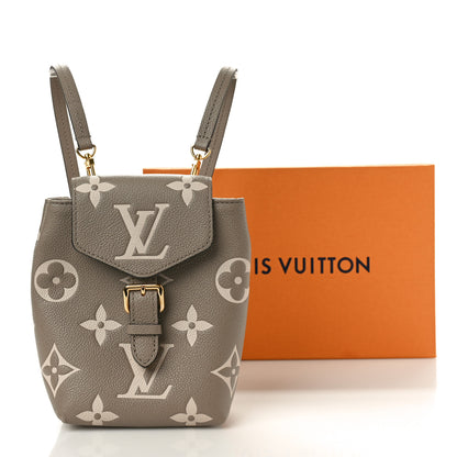 Louis Vuitton Empreinte Monogram Giant Tiny Backpack Tourterelle Cream 10 of 10