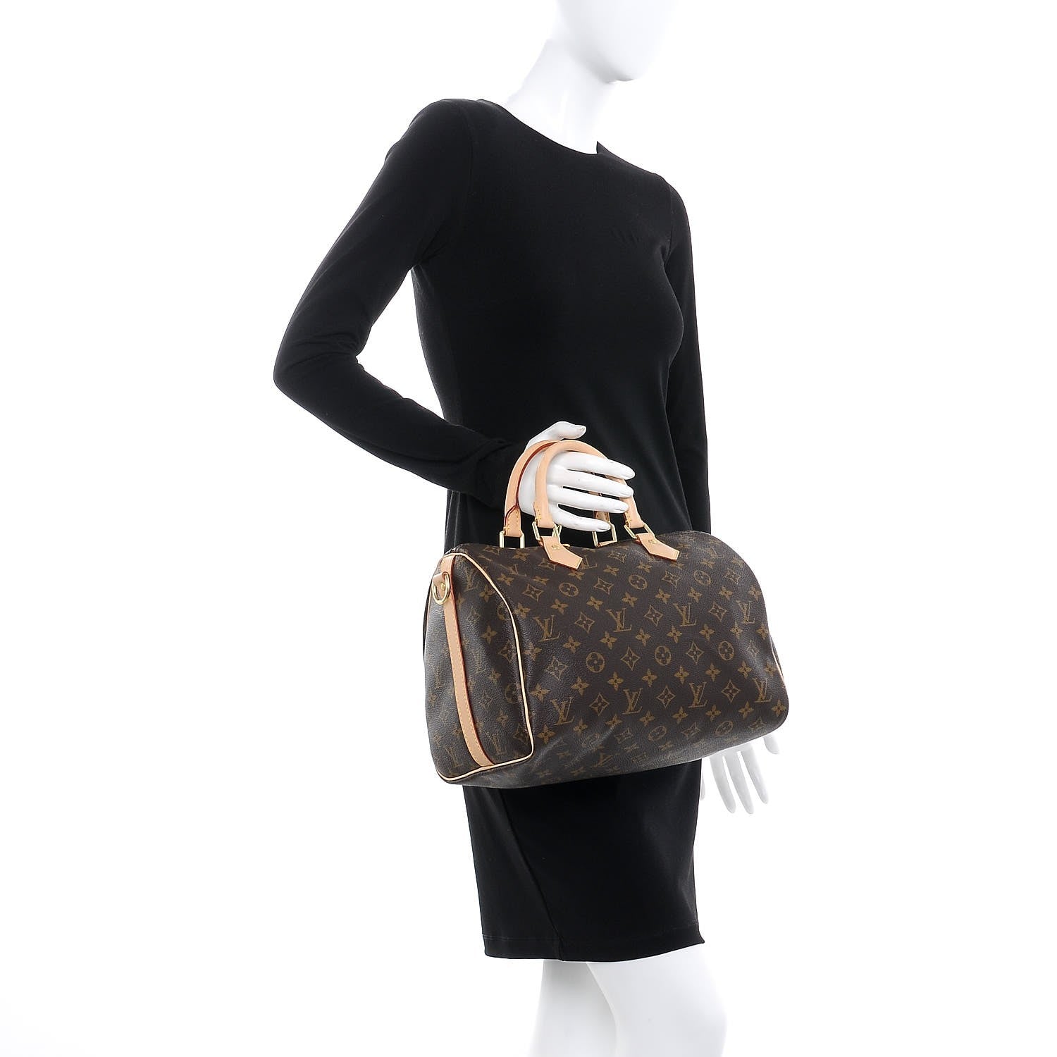 Louis Vuitton Monogram Speedy Bandouliere 30 3 of 11