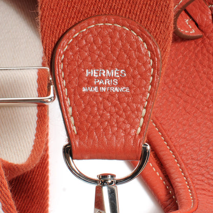 Hermes Taurillon Clemence Evelyne III PM Sanguine 8 of 8