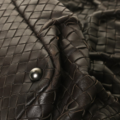Bottega Veneta Nappa Intrecciato Pleated Tote Ebano 14 of 14