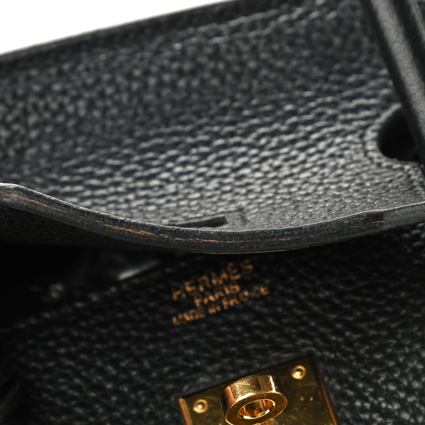 Taurillon Clemence Birkin 35 Black