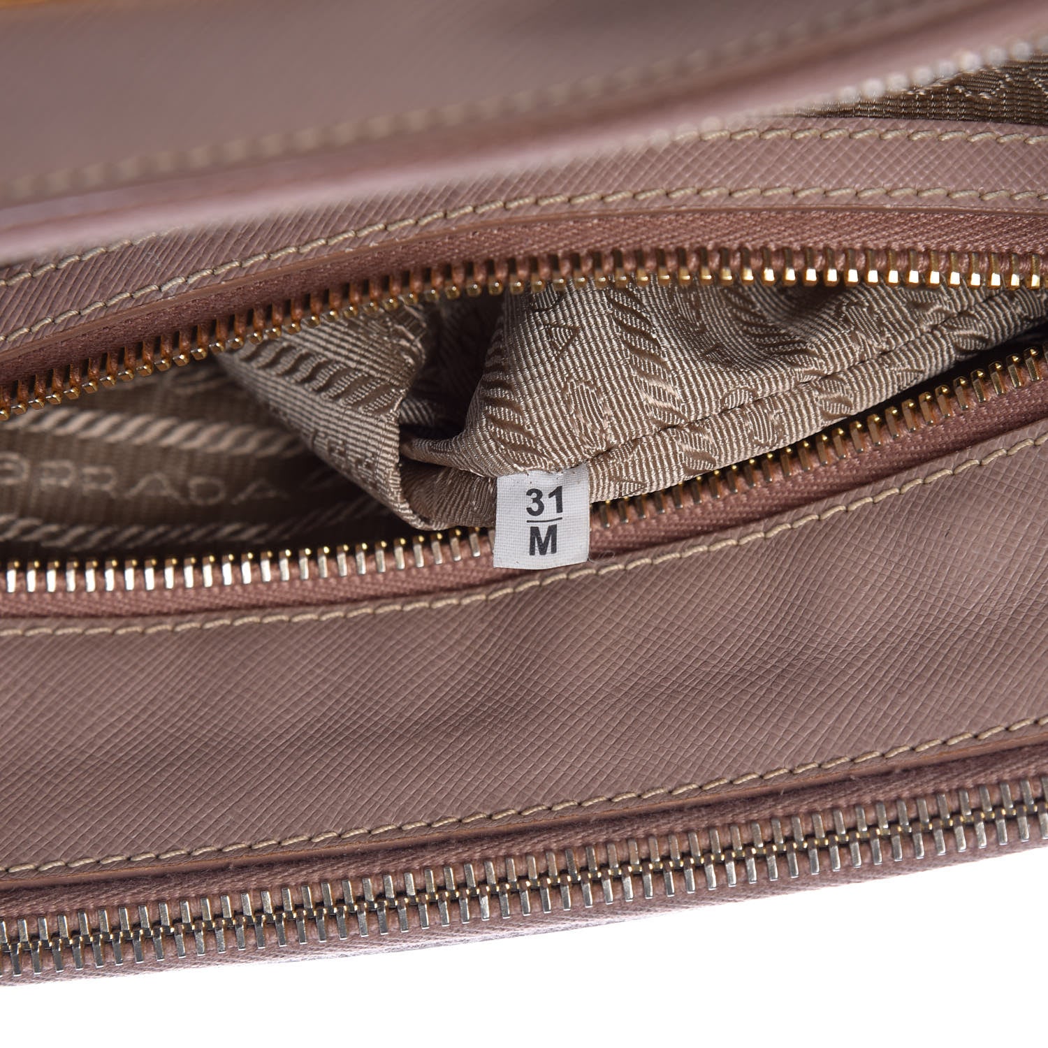 Prada Saffiano Small Galleria Double Zip Tote Cammeo 8 of 14