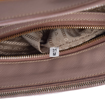 Prada Saffiano Small Galleria Double Zip Tote Cammeo 8 of 14