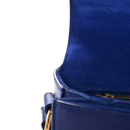 Saint Laurent Calfskin Classic Y Satchel Royal Blue 12 of 17