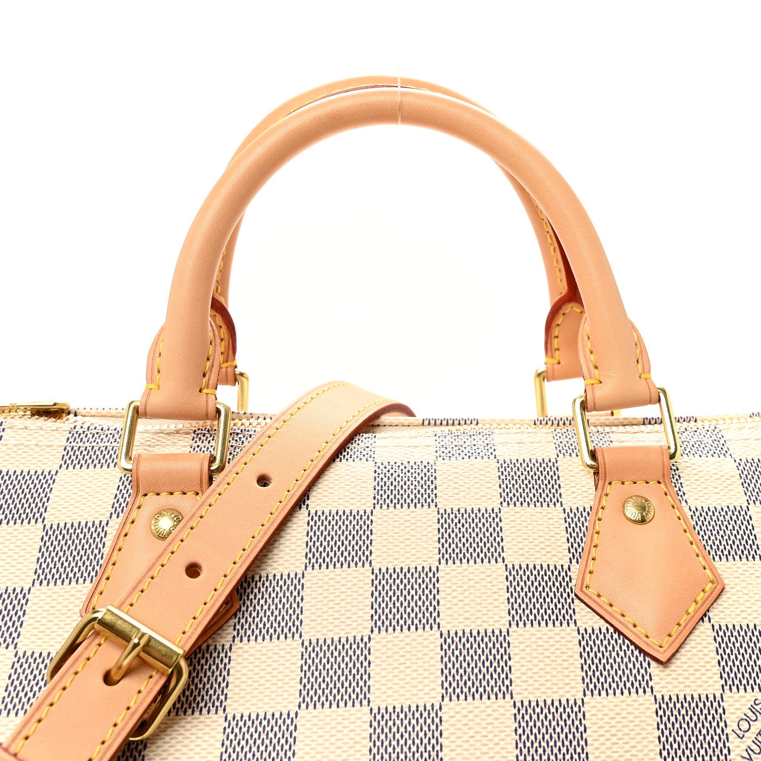 Louis Vuitton Damier Azur Speedy Bandouliere 30 8 of 10