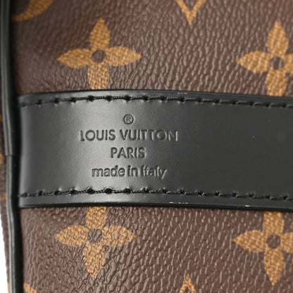 Louis Vuitton Monogram Macassar Keepall Bandouliere 55 5 of 10