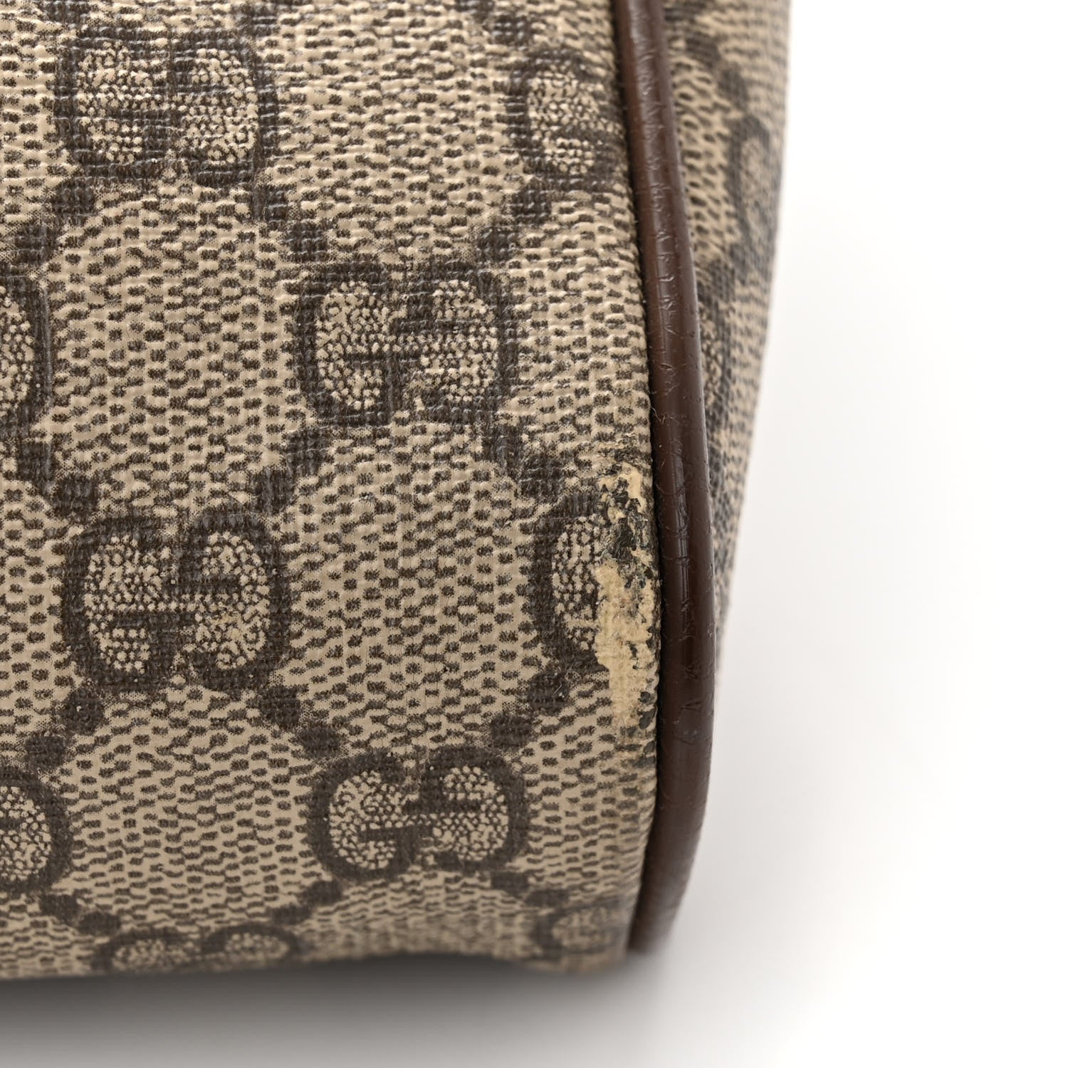 Gucci GG Supreme Monogram Web Medium Ophidia Messenger Bag Brown 11 of 14