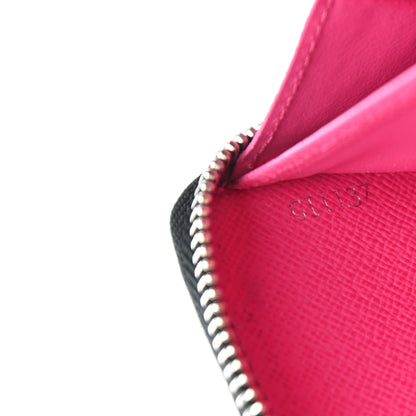 Louis Vuitton Epi Zippy Wallet Black Hot Pink 13 of 16