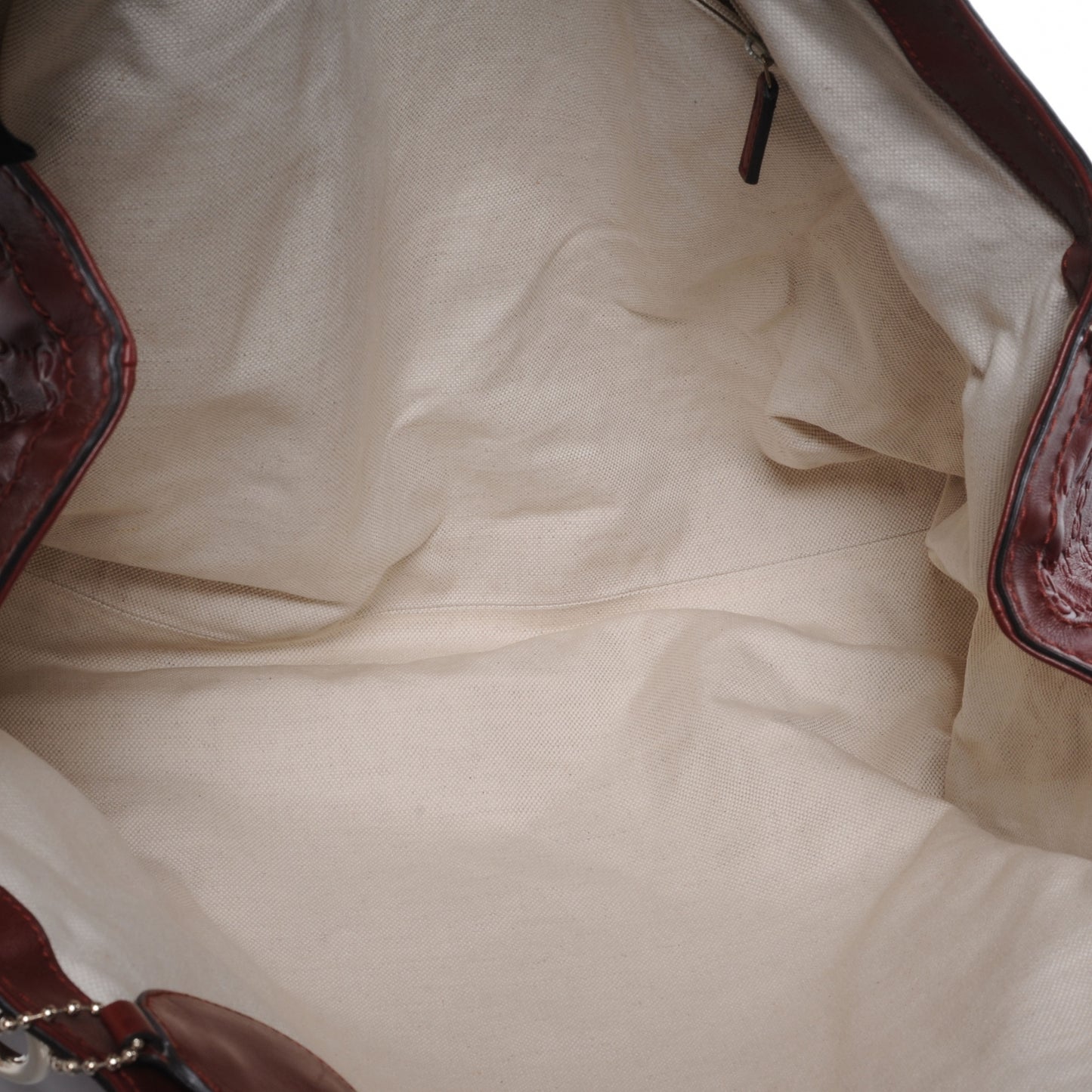 Guccissima Large Sukey Tote Cherry