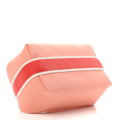 Hermes Canvas Small Bride-A-Brac Pouch Goyave 4 of 7