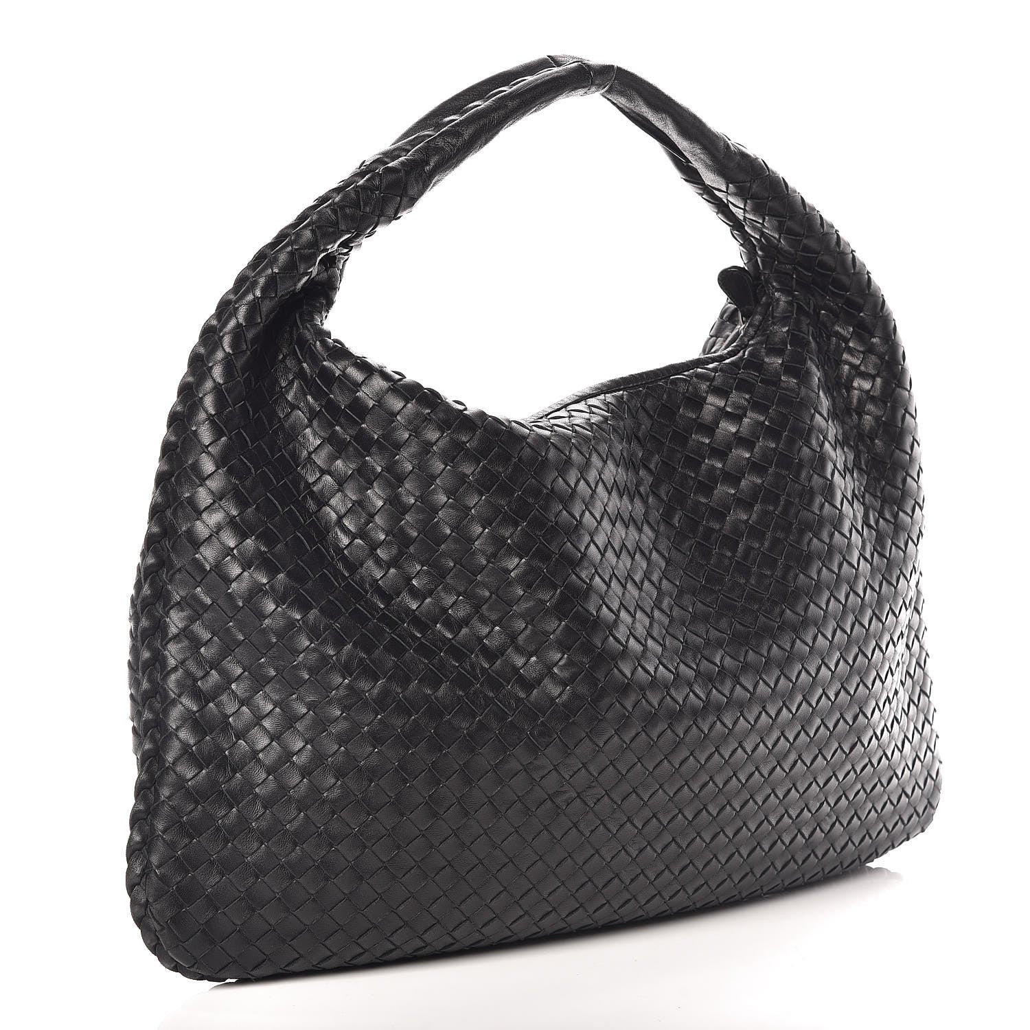 Bottega Veneta Nappa Intrecciato Large Veneta Hobo Black 3 of 8