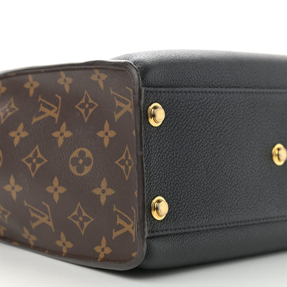 Louis Vuitton Calfskin Monogram On My Side Black 9 of 10
